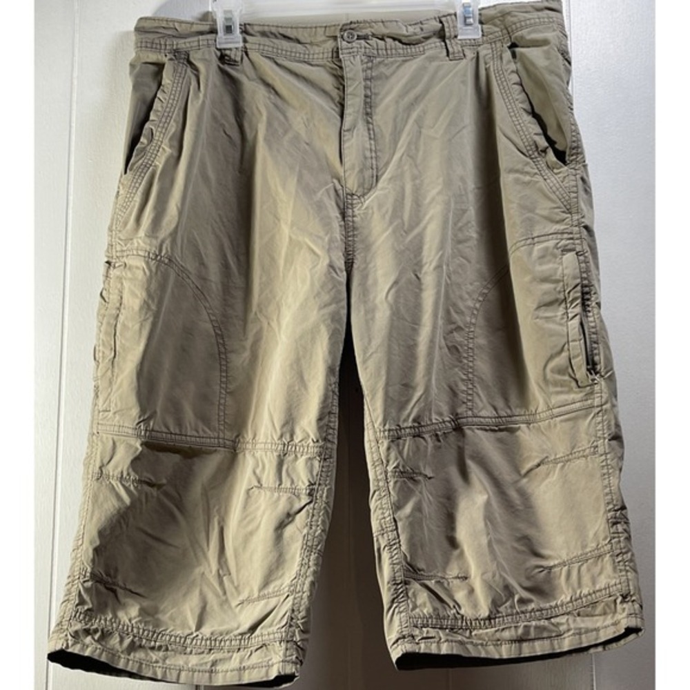 Nordic Track Shorts Men's 38 Cargo Khaki Pockets Hiking‎ Trail